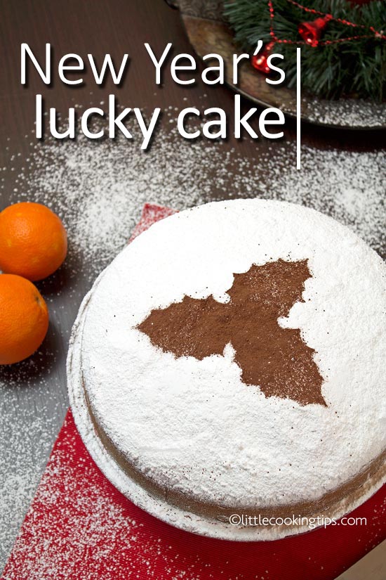 Greek New Year's lucky cake (Vasilopita) Greek New Year's lucky cake (Vasilopita)