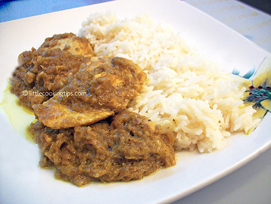 Indian chicken with yogurt and spices! Indian chicken with yogurt and spices!