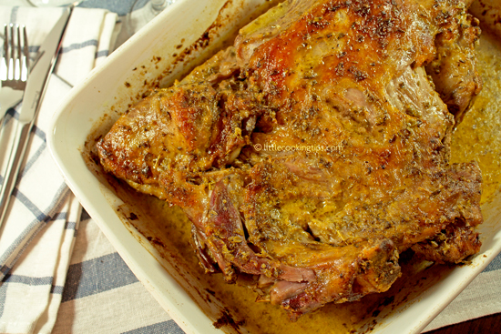 Marinated Roast Lamb Marinated Roast Lamb