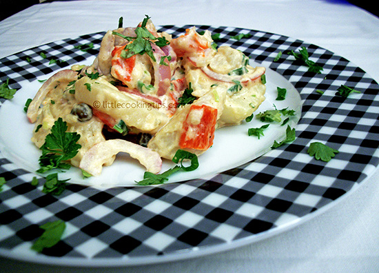 Sensational potato salad with roasted red peppers Sensational potato salad with roasted red peppers