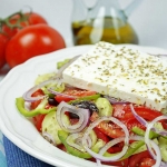 The authentic Greek Salad (Horiatiki)